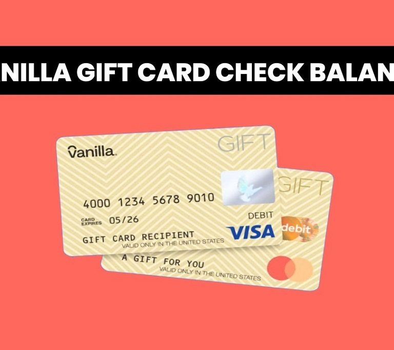 How to Check Your Vanilla Gift Card Balance