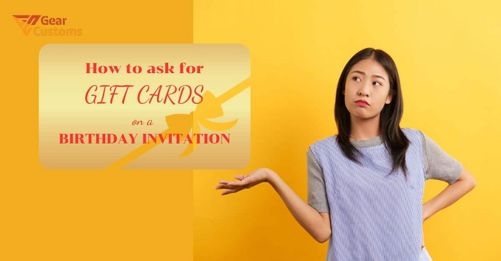 How can you ask someone for a gift card