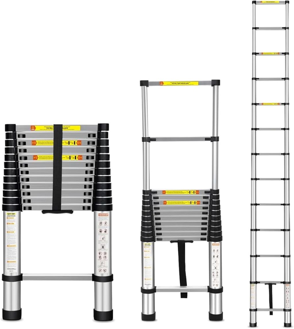 Best telescoping ladder rung spacing for comfort